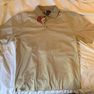 New JoS A Bank Leadbetter Golf Shirt size M